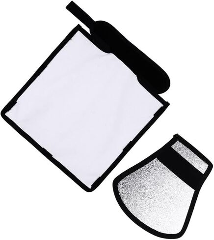 2pcs Foldable Lightweight Cloth Photography Light Diffuser Soft Flash Reflector for Outdoor Photography and Camera Lighting in Kuwait