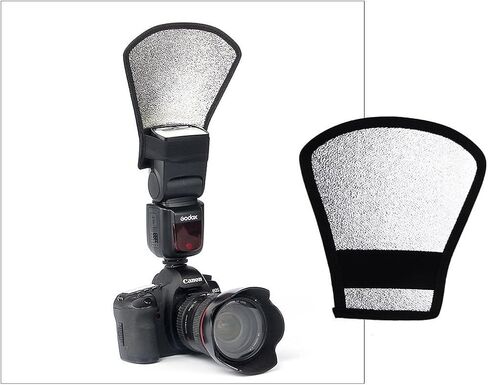 2pcs Foldable Lightweight Cloth Photography Light Diffuser Soft Flash Reflector for Outdoor Photography and Camera Lighting in Kuwait