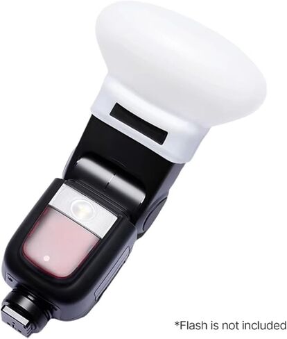 360 Degree Flash Diffuser Softbox Silicone for TT685 V860 V850 Speedlight, Foldable Light Shaper for Portrait Event Product Photos in Saudi Arabia