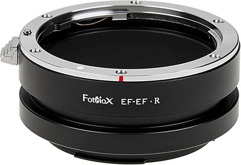 Fotodiox Lens Adapter - Compatible with Canon EF & EF-S Mount Lenses to fit Canon RF Mount Mirrorless Cameras in Kuwait