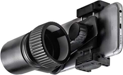 Aluminum Scope Phone Adapter with Dual View & Quick Lock System | Quick Alignment; Stable Phone Mount; Universal Compatibility in Kuwait