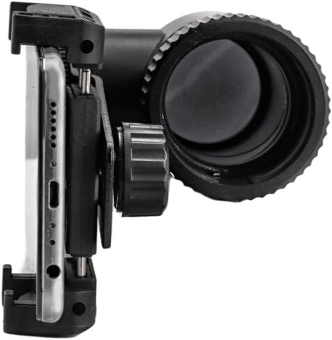 Aluminum Scope Phone Adapter with Dual View & Quick Lock System | Quick Alignment; Stable Phone Mount; Universal Compatibility in Kuwait