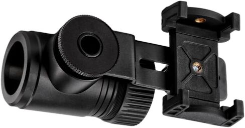 Aluminum Scope Phone Adapter with Dual View & Quick Lock System | Quick Alignment; Stable Phone Mount; Universal Compatibility in Kuwait