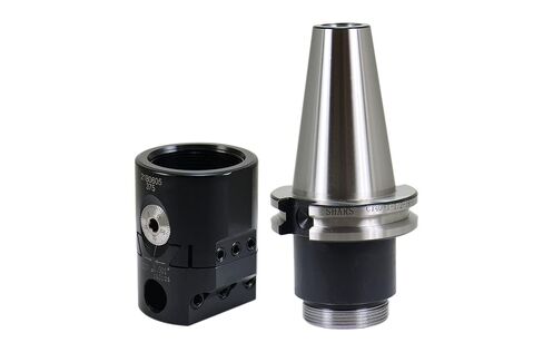 Shars 2" Boring Head with CAT40 1-1/2"-18 V-Flange Threaded Boring Head Tool Holder 202-8042+202-8017 S] in Kuwait