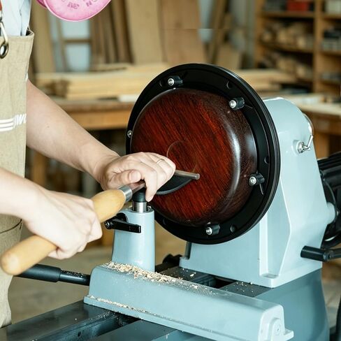 12" Self-Centering Face Plate 1"X8TPI for Gripping Rips Bowls, Platters and Hollow Turning Blanks, Woodturning Tools, Woodlathe Chuck. in Kuwait
