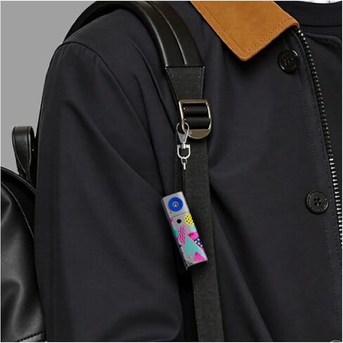 1080P Mini Keychain Camera 230° Rotatable Lens 0.96 Inch LCD Screen Vlog Photo Recorder in Kuwait