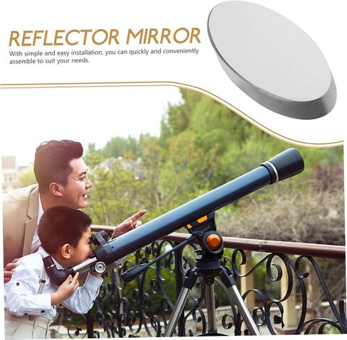 Reflector Secondary Mirror for Telescope Spherical Astronomical Mirror Glass Easy Install in Kuwait