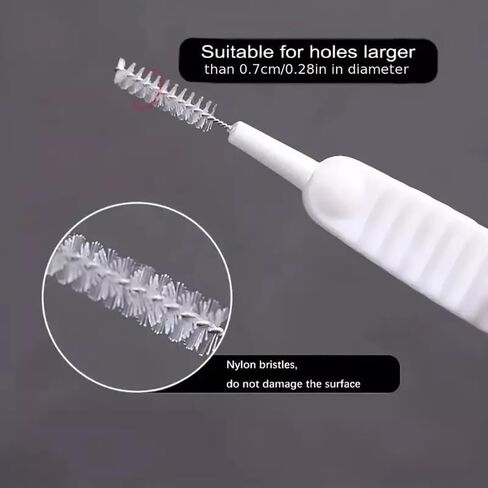 Cleaning Brush Set 10-Pack - Mini Brushes for Phone Charging Port, Speaker & Receiver, Anti-Clogging Tool for iPhone, iPad, AirPods, Tablet & Camera Lens in Kuwait