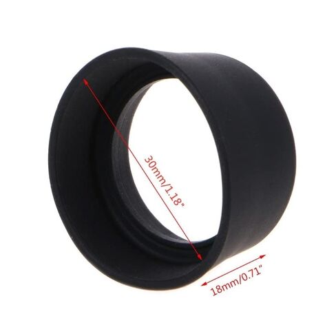 Lab Microscope Accessories 2pcs Soft Rubber Eyepiece Eye Shield 29-30mm Eye Guards for Binocular Microscope in Kuwait
