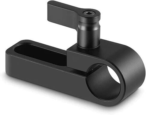 SMALLRIG Single 15mm Rail Clamp Mount Rod Clamp with Long Hole on Plate/Cage/Handle for Rod Extension - 1549 in Kuwait