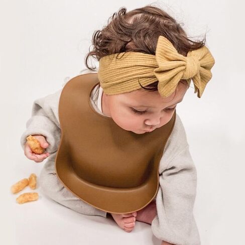 Niceye Baby Girls Headbands with Bows Handmade Hair Accessories Stretchy Hairbands for Newborn Infant Toddler in Kuwait