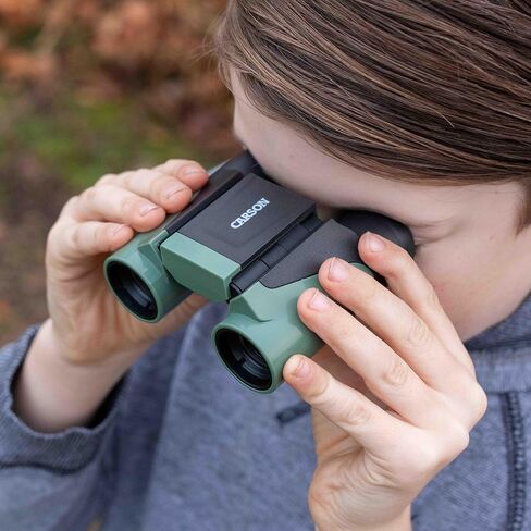 Carson Wild Cat Series 7x18mm Focus Free Binoculars for Kids, Educational Kids Binoculars Ages 5+, Outdoor Gift for Kids (WC-718) in Kuwait
