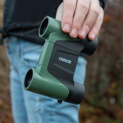 Carson Wild Cat Series 7x18mm Focus Free Binoculars for Kids, Educational Kids Binoculars Ages 5+, Outdoor Gift for Kids (WC-718) in Kuwait