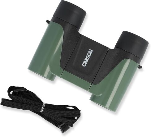 Carson Wild Cat Series 7x18mm Focus Free Binoculars for Kids, Educational Kids Binoculars Ages 5+, Outdoor Gift for Kids (WC-718) in Kuwait