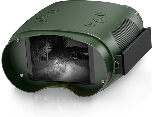 4K Digital Night Vision Binoculars, 10X Zoom, 2.8" HD Display | 4K Digital Night Vision Binoculars with 2.8" HD Screen, 10X Zoom, 1080P Video, Rechargeable Battery, Outdoor Gift Idea in Kuwait