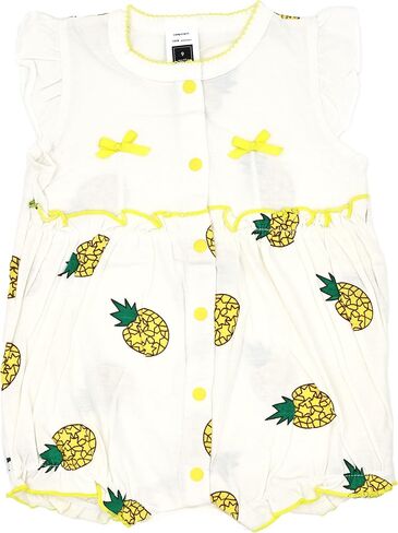 Baby Girl Clothes 100% Cotton Summer Outfits Ruffle Sleeveless Romper in Kuwait