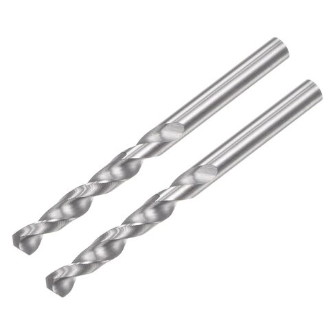 uxcell Solid Carbide Drill Bits, 2.5mm C2/K20 Tungsten Carbide Jobber Drill Bits Straight Shank Drilling Tool for Stainless Steel Aluminum Iron Metal Plastic 2pcs in Saudi Arabia