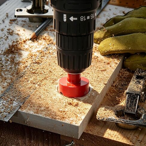 17Pack Diamond Hole Saw Drill Bit Set for Ceramic Glass Tile Granite Marble | 12 Brazed Tile Hole Saw Diamond Core Drill Bits, 3 Pilot Drill Bits, 85mm Dust Cover & Automatic Center Punch in Kuwait