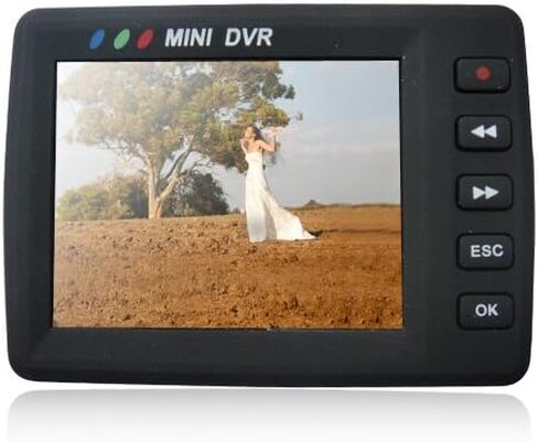 Angel Eye Mini DVR 2.5" TFT High Definition Pinhole Button Camera w/ motion dectector Cam in Kuwait