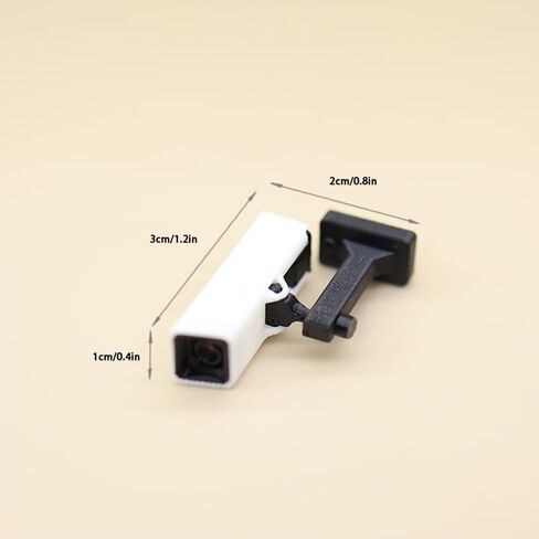 Miniature Security Camera Models in 1:12 Scale, Made of Non-Electric ABS Material, Perfect for Dioramas, Photography Props, and Vintage Decor in Kuwait