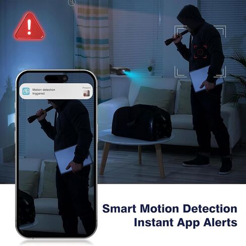 Mini Camera, 1080P Wireless Small Camera - Indoor Security Cameras with Night Vision & Motion Detection, APP Control Nanny Cam for Home, Office, Kids, Pet Monitoring, Miniguard Cam, SD/Cloud Storage in Kuwait