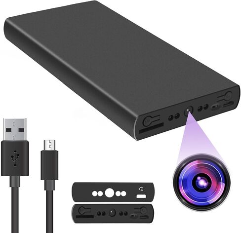 Security Camera,Hidden Spy Camera, 1080P Nanny Cam for Indoor/Outdoor Surveillance with Night Vision, Motion Detection | Portable, 10,000mAh Long Battery, Indoor/Outdoor Surveillance, Night Vision, Motion Detection in Kuwait
