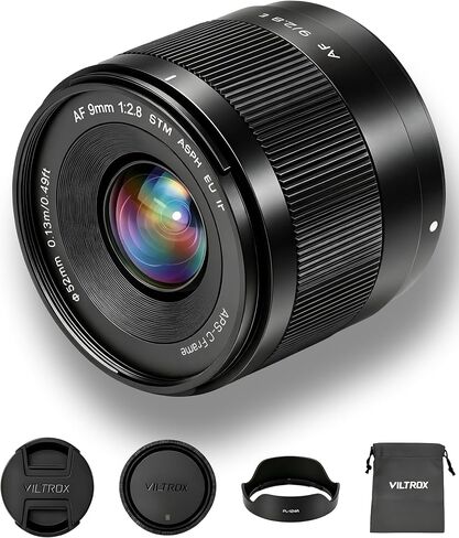 VILTROX AF 20mm F2.8 FE Auto Focus Lens for Sony E-Mount, Full Frame Ultra Wide Angle Prime Lens for Vlog, Landscape, Portrait, Compatible with a7CR a7C II a7C a6700 ZV-E100 a6600 a6400 a7IV a7III in Kuwait