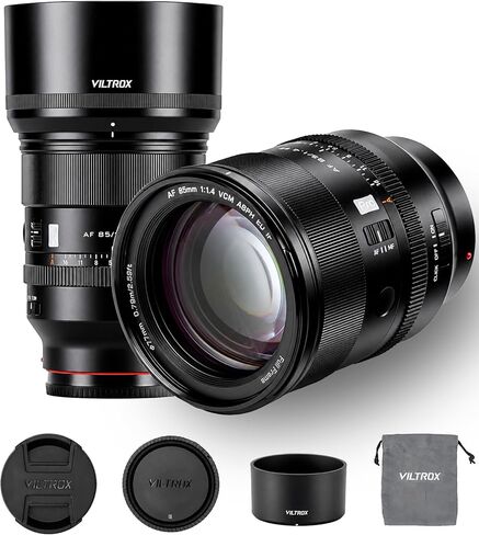 VILTROX AF 15mm F1.7 Lens for Sony E-Mount, APS-C Wide Angle Prime Lens Compatible with Sony ZV-E10 FX30 a6400 a6600 a6700, STM Auto Focus Lens for Vlog, Portrait, Landscape & Low-Light Video Shooting in Kuwait