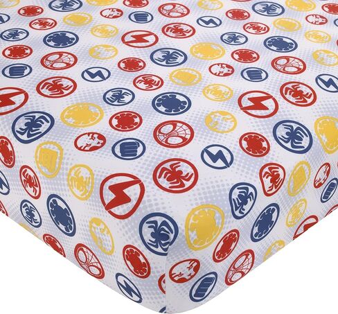 Marvel Spidey and His Amazing Friends 4 Piece Toddler Bed Set Comforter | Fitted Bottom Sheet, Flat Top Sheet, Reversible Pillowcase in Kuwait