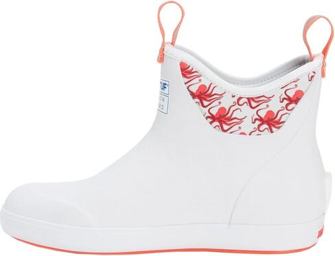 XTRATUF 6" SALMON SISTERS ANKLE DECK BOOT - WOMEN’S White/Octopus (XWAB-101) in Kuwait