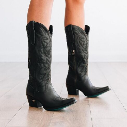 Lane Women's Women'S Smokeshow Tall Western Boot Snip Toe Black 8 M US in Kuwait