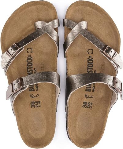 Birkenstock Passe-pouces Mayari Birko-flor® Graceful Taupe, Women's Sandal, Taupe, 3.5 UK (36 EU) in Kuwait