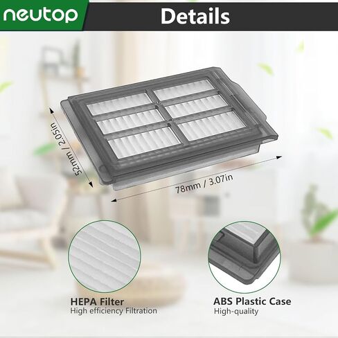 Replacement Filters for iRobot Roomba Plus 405/505X Combo, 9-Pack | Robot Vacuum Cleaner HEPA Filter Spare Parts Accessories in Kuwait