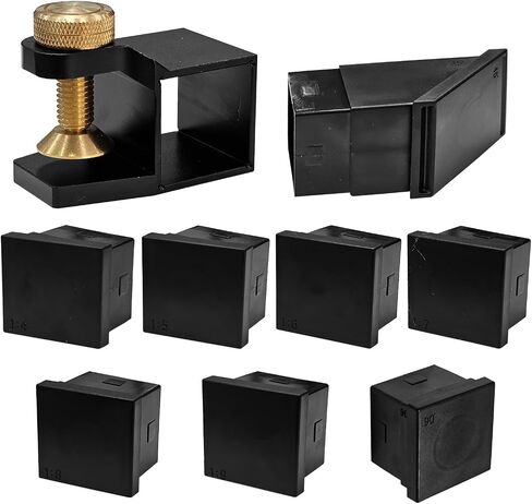 Dovetail Jigs Guide with 8 Magnetic Modules, Hand Saw Cutting Gauge, Wood Joints Saw Guide for Woodworking in Kuwait