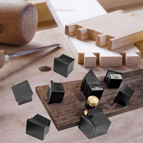 Dovetail Jigs Guide with 8 Magnetic Modules, Hand Saw Cutting Gauge, Wood Joints Saw Guide for Woodworking in Kuwait