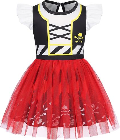Toddler Baby Girls Tulle Tutu Dress for Holiday Party Outfits 6M-3Y in Kuwait