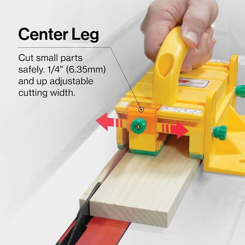 MICROJIG GRR-RIPPER PRO & Gravity Heel Kit – Ultimate 3D Pushblock for Safety, Precision & Control | Includes SafeRip Kit, Stabilizing Plate, Adjustable Spacer & Gravity Heel for Table Saw, and More in Kuwait