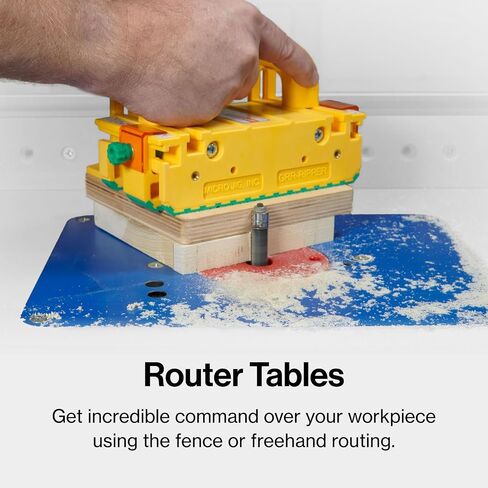 MICROJIG GRR-RIPPER PRO & Gravity Heel Kit – Ultimate 3D Pushblock for Safety, Precision & Control | Includes SafeRip Kit, Stabilizing Plate, Adjustable Spacer & Gravity Heel for Table Saw, and More in Kuwait