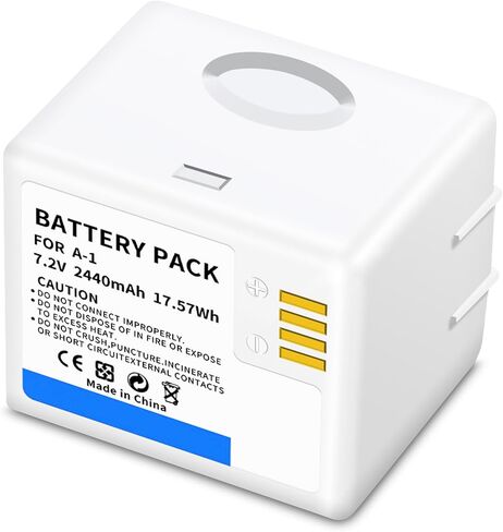 A-1 Battery Replacement Compatible with Arlo Pro, Pro 2, VMC4030 VMC4030P | VMS4230 VMS4430 VMS4530 VMS4230P VMS4430P VMS4530P-100NAR VMA4400 A-1B A-1C A1 Batteries in Kuwait