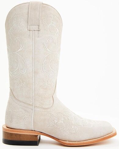 Shyanne Women's Women's Lasy Western Boot Broad Square Toe White 6 1/2 CW US in Kuwait
