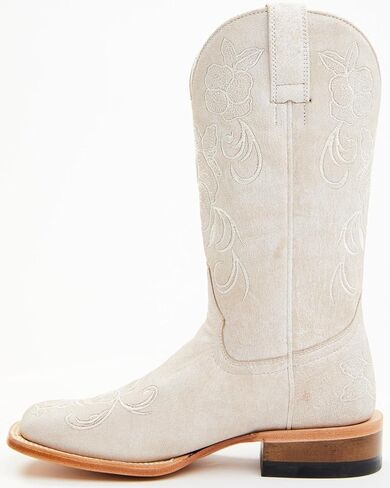 Shyanne Women's Women's Lasy Western Boot Broad Square Toe White 6 1/2 CW US in Kuwait