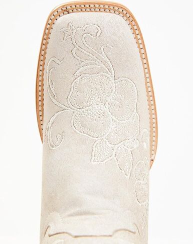 Shyanne Women's Women's Lasy Western Boot Broad Square Toe White 6 1/2 CW US in Kuwait