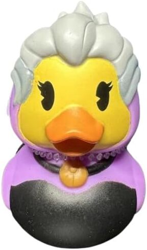 Just Play Duckalooz Rubber Duck - Ursula Mermaid Villain - Bath Toy in Kuwait
