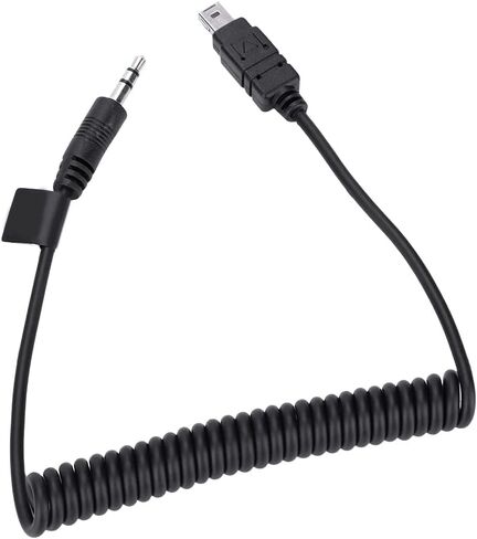 Shutter Release Cable 0.5m MCDC2 Remote Shutter Cord for D750 D7200 D7000 D5300 D5100 D5000 D3300 D3200 D3100 D90 Df, 3.5mm Camera Remote Release Cable (3.5mm-N3) in Kuwait