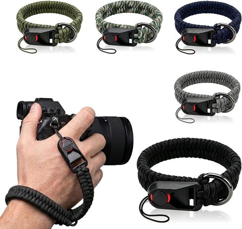 Camera Wrist Strap,Adjustable Nylon Wrist Straps With quick-release buckle,Camera Strap for DSLR Mirrorless Camera in Kuwait