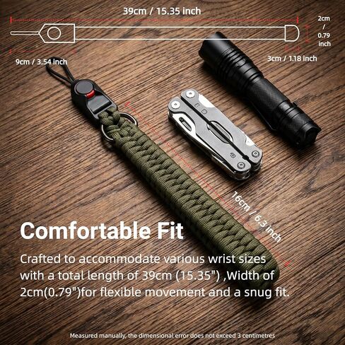 Camera Wrist Strap,Adjustable Nylon Wrist Straps With quick-release buckle,Camera Strap for DSLR Mirrorless Camera in Kuwait