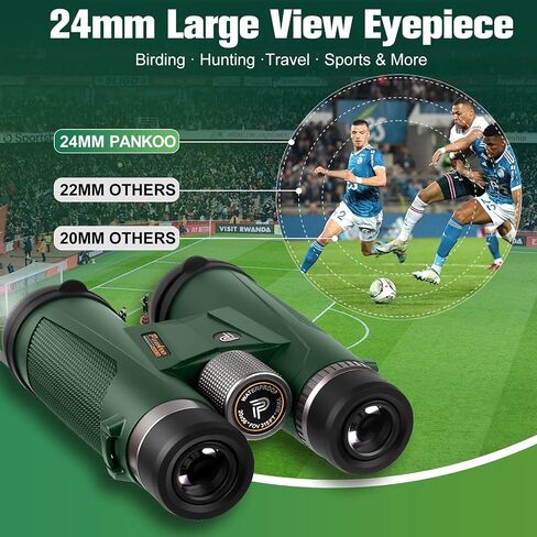 Monocular 12x42 Roof Prism Binoculars for Adults -Monoculars for Adults High Power with BAK4 Prism & FMC Lens, Suitable for Bird Watching Hunting Hiking Camping in Kuwait