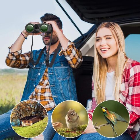 Monocular 12x42 Roof Prism Binoculars for Adults -Monoculars for Adults High Power with BAK4 Prism & FMC Lens, Suitable for Bird Watching Hunting Hiking Camping in Saudi Arabia