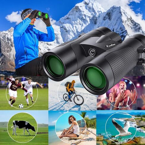 Monocular 12x42 Roof Prism Binoculars for Adults -Monoculars for Adults High Power with BAK4 Prism & FMC Lens, Suitable for Bird Watching Hunting Hiking Camping in Saudi Arabia