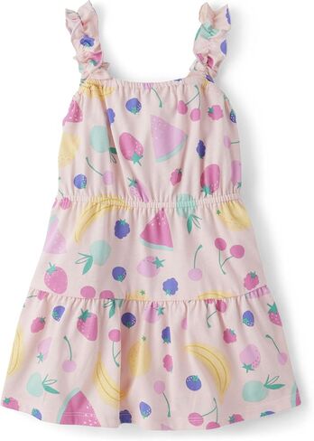 The Children's Place Baby Girls' and Toddler Sleeveless Ruffle Dresses in Kuwait